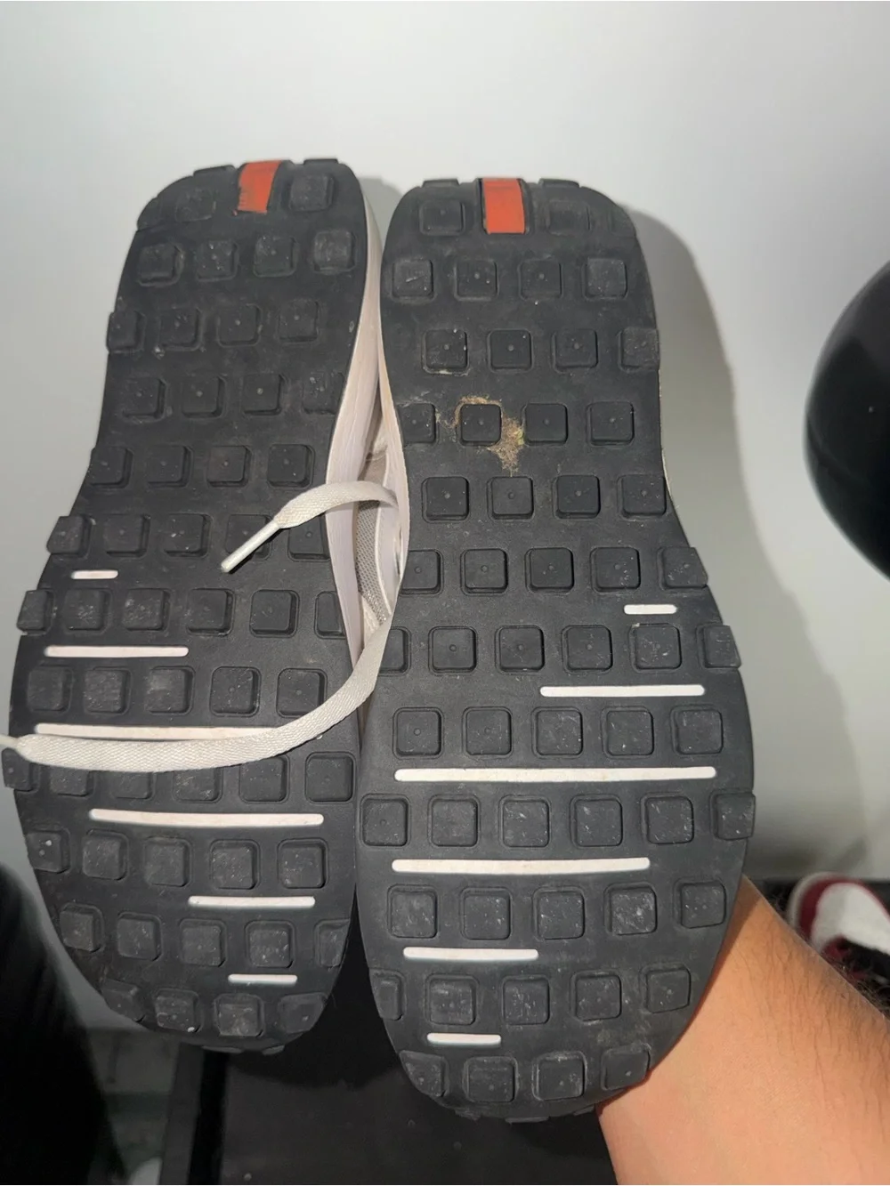 Nike visible closely wear